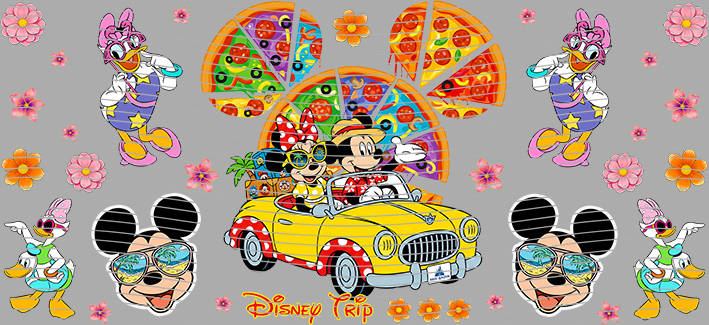 16oz Disney style-D-945